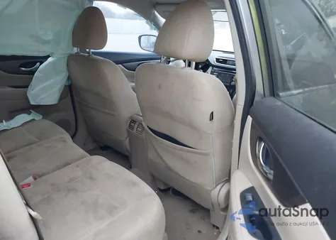 2015 Nissan Rogue Sv из США, поврежденный, VIN KNMAT2MTXFP554013